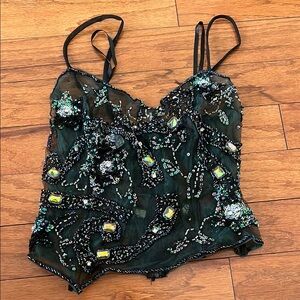 Kids Dance Costume with Sequins